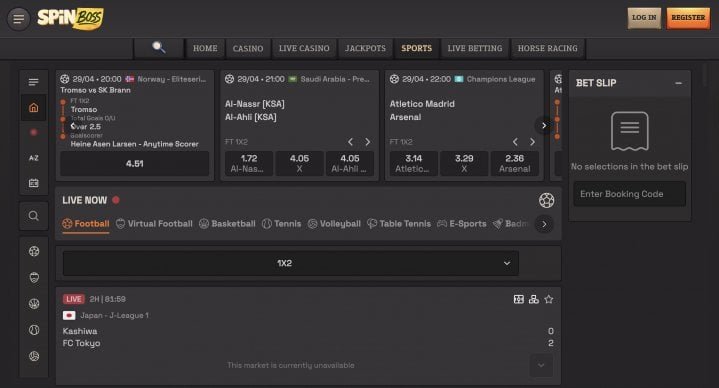 Learn about spinboss casino login
